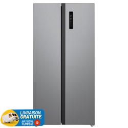 REFRIGERATEUR SIDE BY SIDE HYUNDAI 549 LITRES INVERTER / INOX