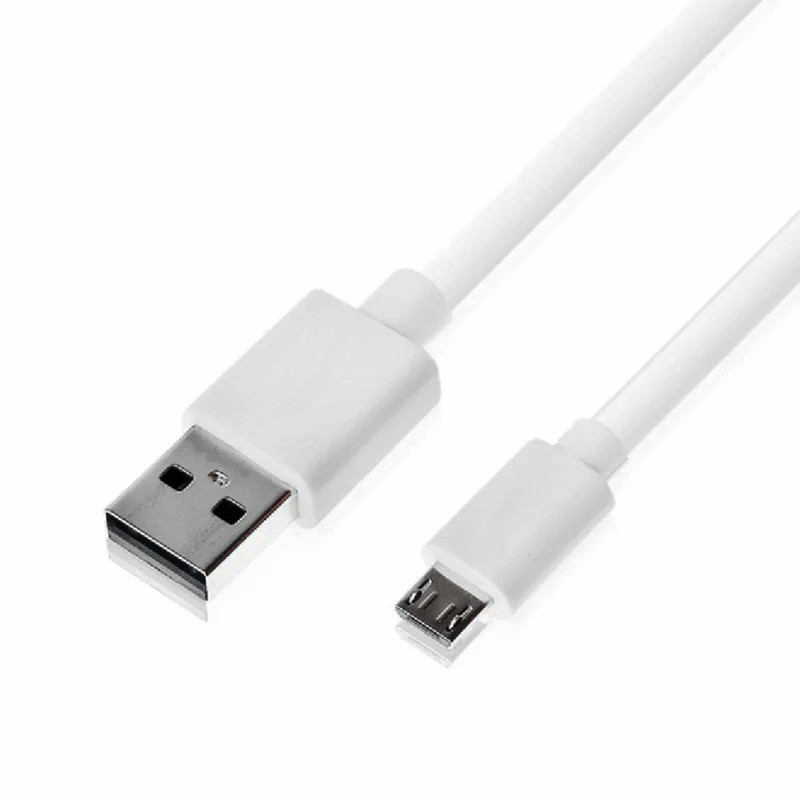 Câble Chargeur USB Vers Micro USB 6A / 1 Métre / Blanc