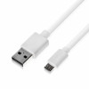Câble Chargeur USB Vers Micro USB 6A / 1 Métre / Blanc