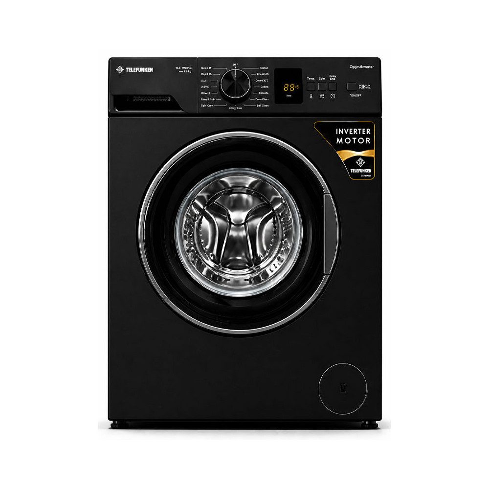 Lave Linge Automatique TELEFUNKEN 7KG INVERTER / Noir