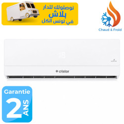 CLIMATISEUR CRISTOR 12000BTU INVERTER TROPICALISÉ T3 / Chaud Froid