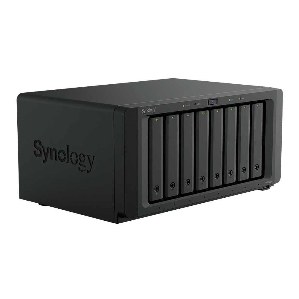SYNOLOGY DiskStation DS1825+ 8Bays Ryzen V1500B 4-core 8GB 2x2.5GbE RJ45 36M