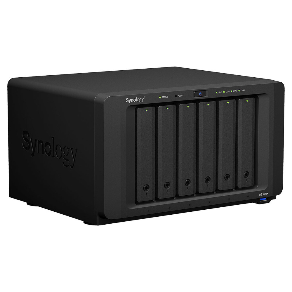 SYNOLOGY DiskStation DS1621+ 6Bays Ryzen V1500B 4-core 4GB 4xRJ45 36M