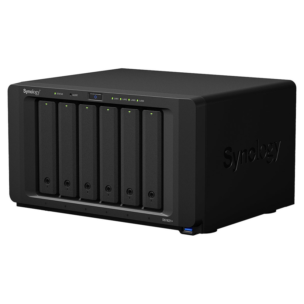 SYNOLOGY DiskStation DS1621+ 6Bays Ryzen V1500B 4-core 4GB 4xRJ45 36M