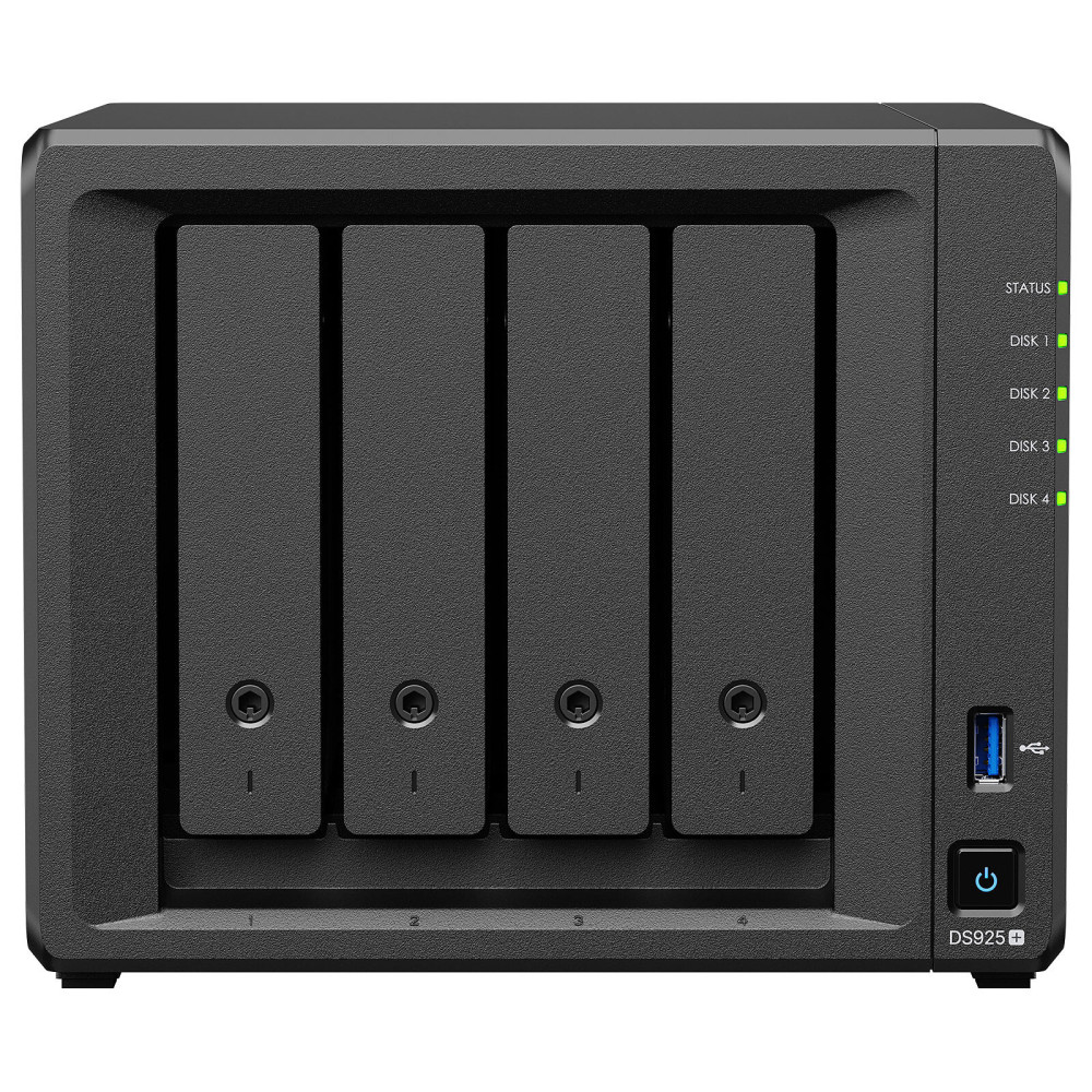 SYNOLOGY DiskStation DS925+ 4Bays Ryzen V1500B 4-core 4GB 2xRJ45 36M