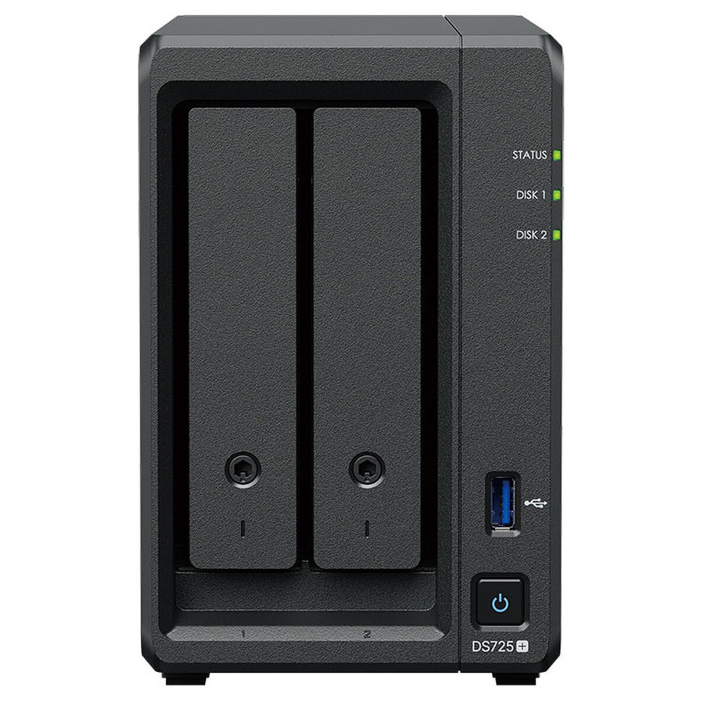 SYNOLOGY DiskStation DS725+ 2Bays-2xNVMe / Ryzen R1600 2C-4T 4GB+ / 2x2.5GbE