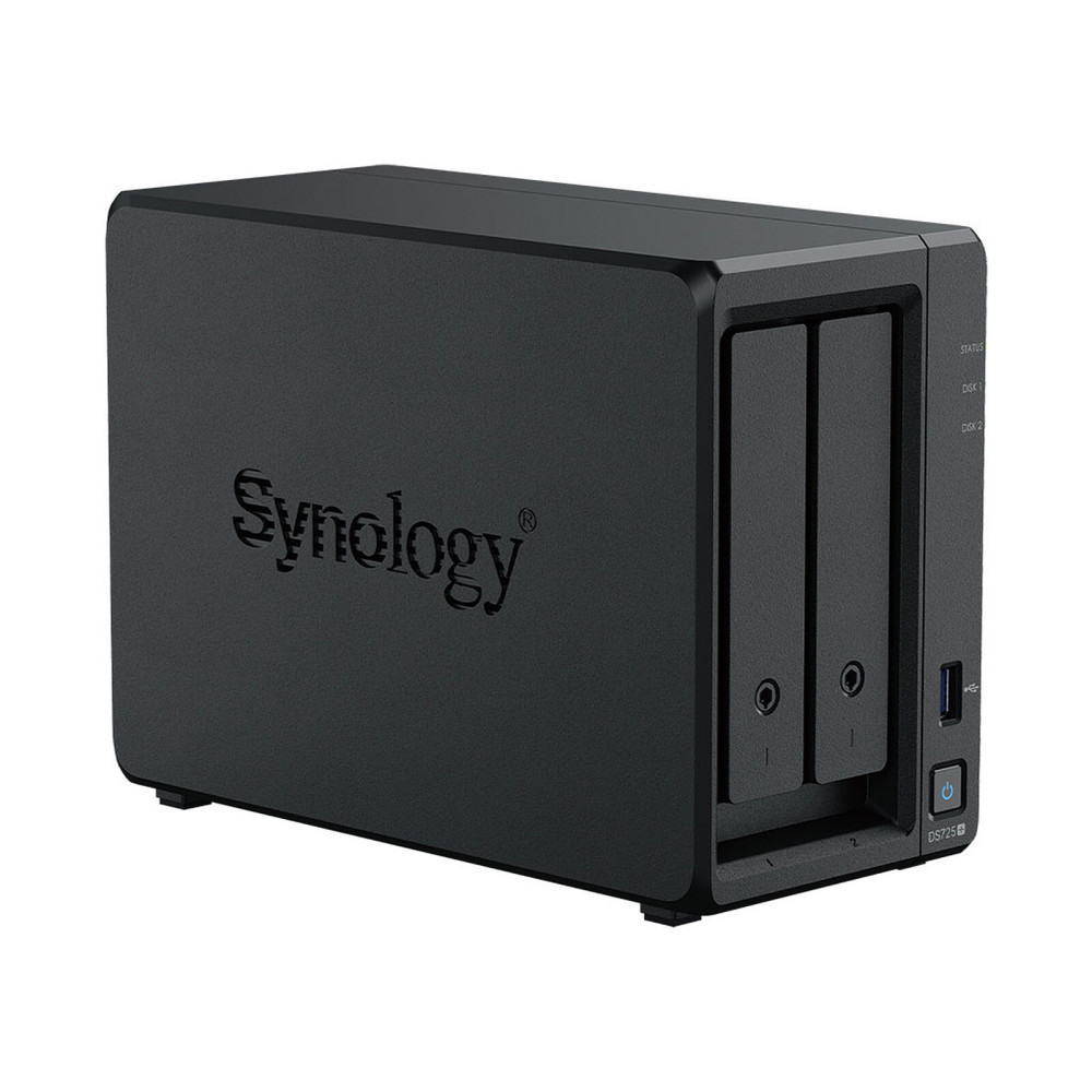 SYNOLOGY DiskStation DS725+ 2Bays-2xNVMe / Ryzen R1600 2C-4T 4GB+ / 2x2.5GbE