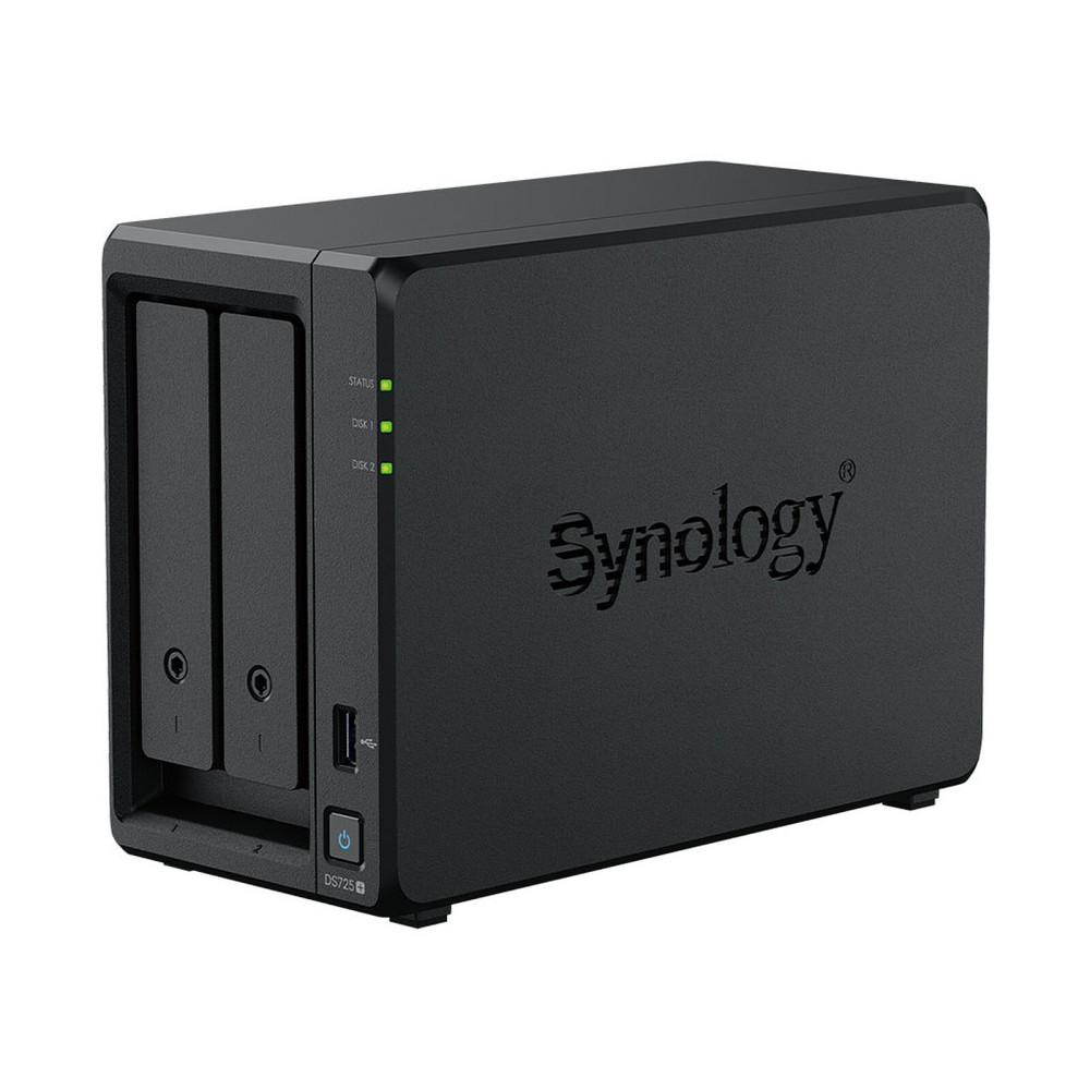 SYNOLOGY DiskStation DS725+ 2Bays-2xNVMe / Ryzen R1600 2C-4T 4GB+ / 2x2.5GbE