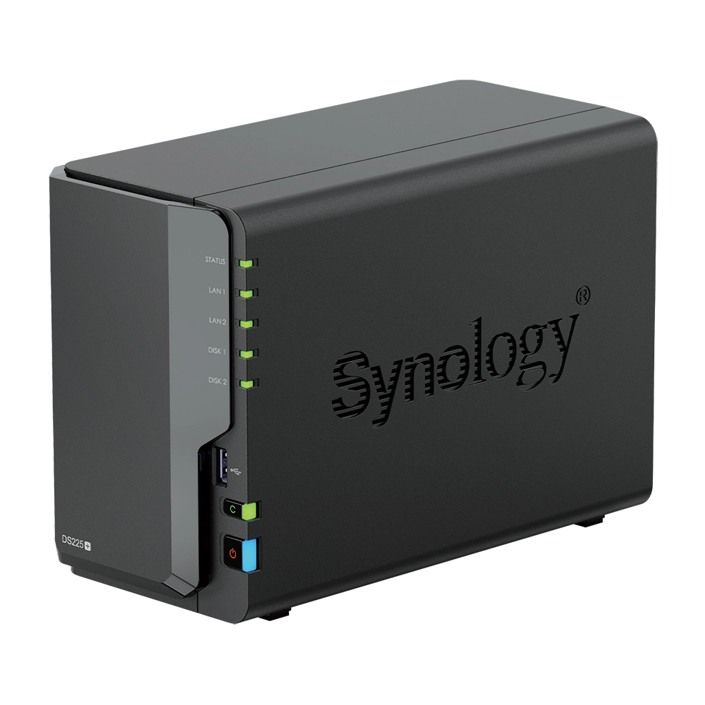 SYNOLOGY DiskStation DS225+ 2Bays / Celeron J4125 4-core 2GB 1x1GbE + 1x2.5GbE
