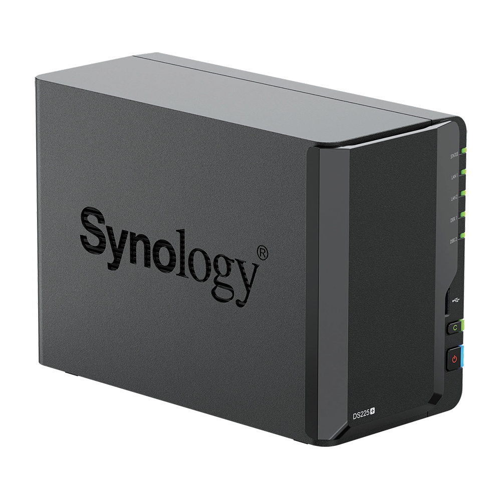 SYNOLOGY DiskStation DS225+ 2Bays / Celeron J4125 4-core 2GB 1x1GbE + 1x2.5GbE