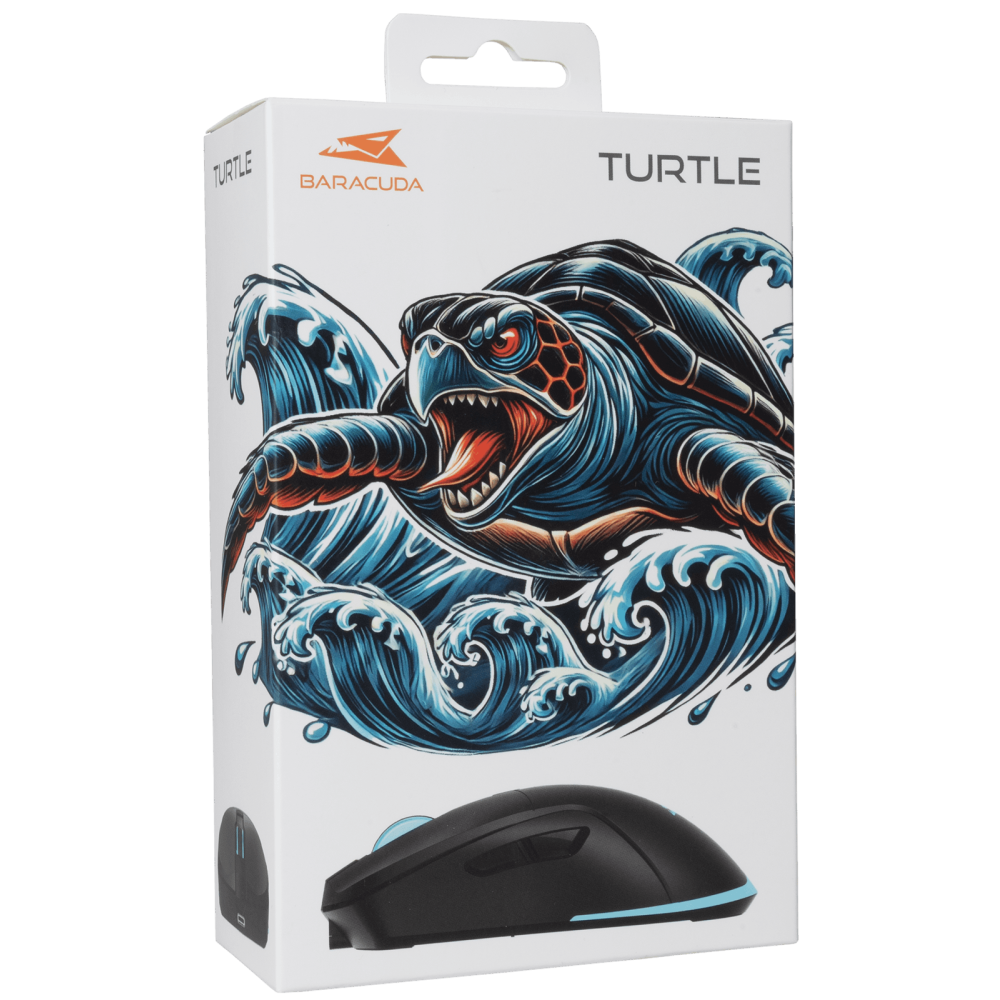 Souris Gamer Sans Fil BARACUDA BGM-121 / Noir