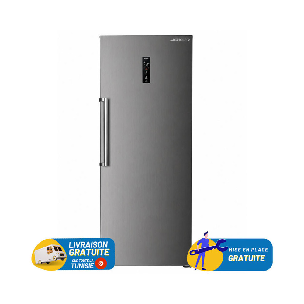 Congélateur JOKER VERTICAL INVERTER 400 Litres / INOX
