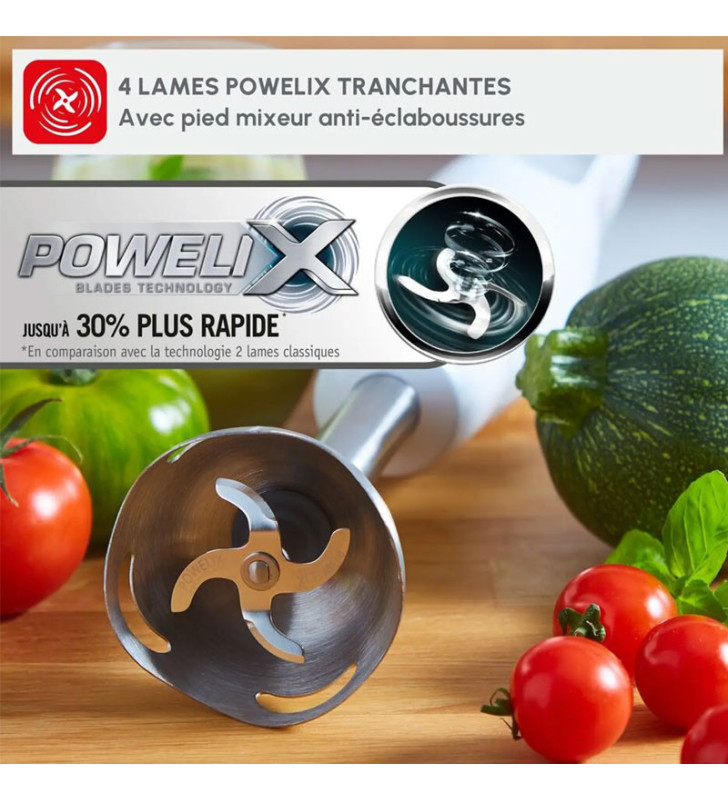 Mixeur Plongaent MOULINEX DAILY CHEF 600W / BLANC