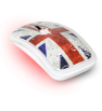 Souris Sans fil Advance Union Jack / Blanc