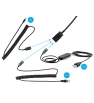 Micro Casque Filaire SANDBERG PRO STEREO USB + RJ9/11