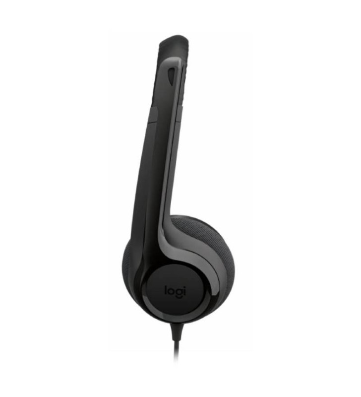 Casque Filaire Logitech H390 / USB Type-C / Noir