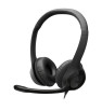 Casque Filaire Logitech H390 / USB Type-C / Noir