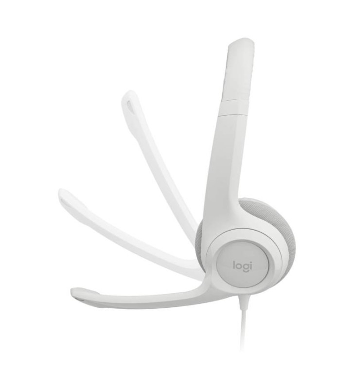 Micro Casque Filaire LOGITECH USB H390 / Blanc
