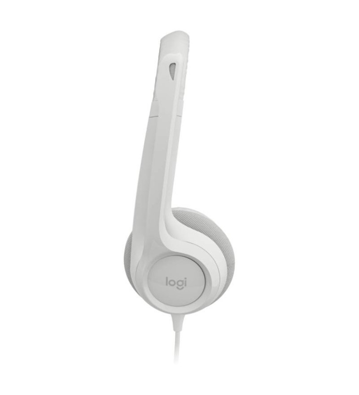 Micro Casque Filaire LOGITECH USB H390 / Blanc