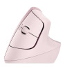 Souris Sans Fil Logitech Ergonomique Droite / Rose