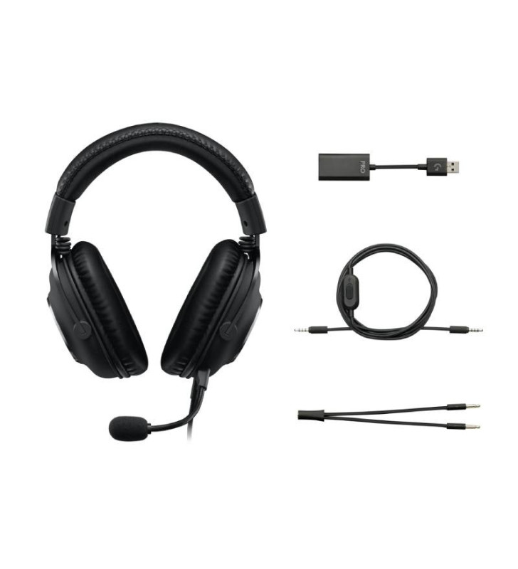 Casque gamer filaire LOGITECH Pro X SE USB / Noir