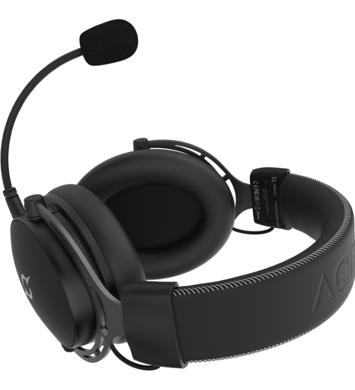 Micro Casque Gamer Sans Fil Aqirys Andromeda Pro / Noir