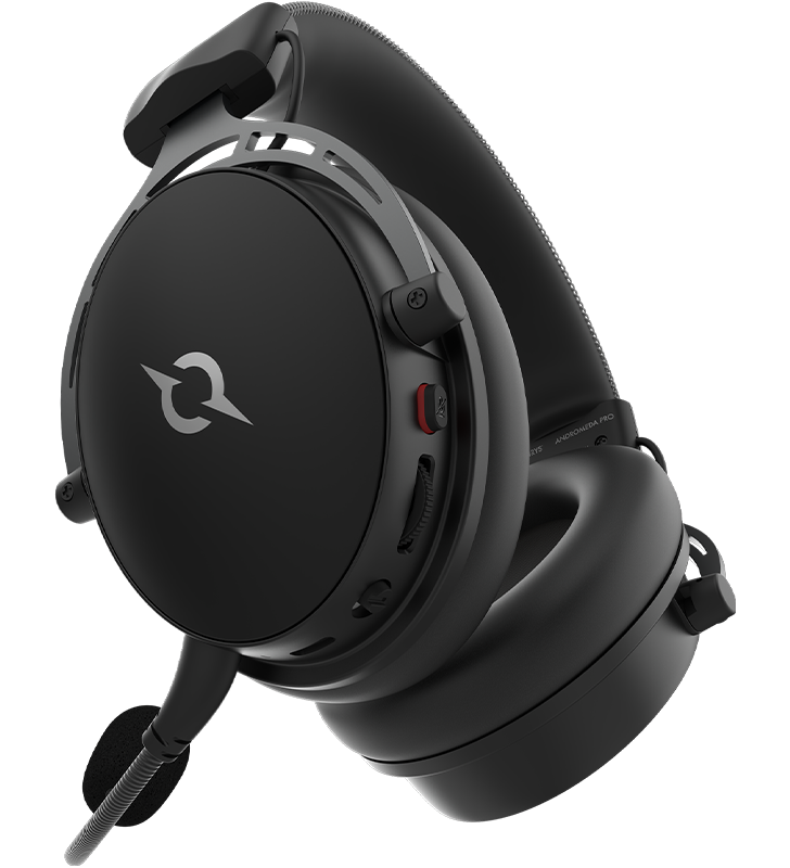 Micro Casque Gamer Sans Fil Aqirys Andromeda Pro / Noir