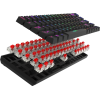 Clavier Gamer Mécanique AQIRYS MIRA V2 / Anti-ghosting / RGB / Black