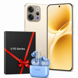 Smartphone VIVO V70 5G 12 GO / 512 GO / Gris de Dunes + Cadeau Offert