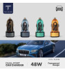 Chargeur Voiture Ten Space 48W Dual Port USB A + TYPE C