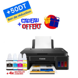 Imprimante Multifonction réservoir intégré CANON PIXMA G3410 Couleur Wifi 3en1 / Avec Cadeau Offert