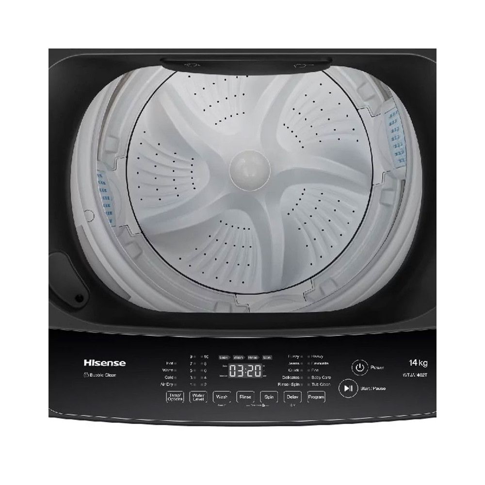 Lave linge Top HISENSE 14kg / Silver / WT3K1423UT