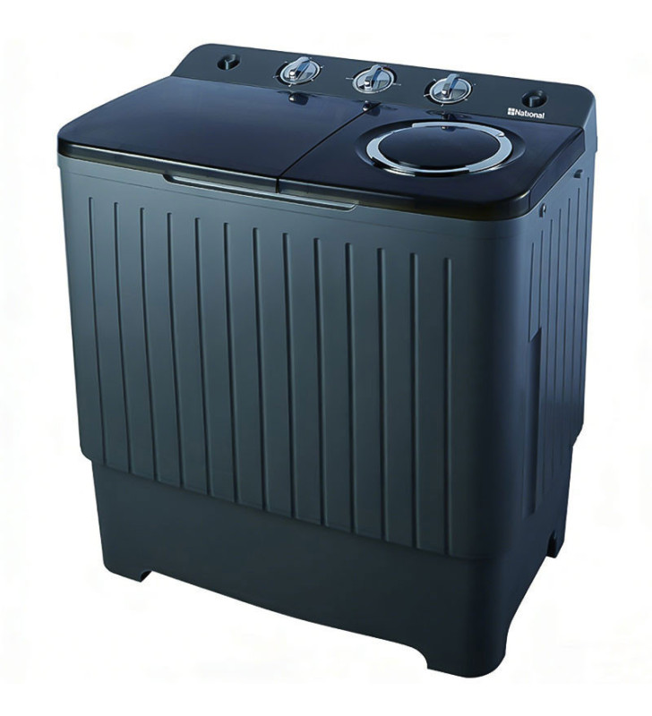 Machine à Laver Semi Automatique National 11Kg / Gris / DT-110S