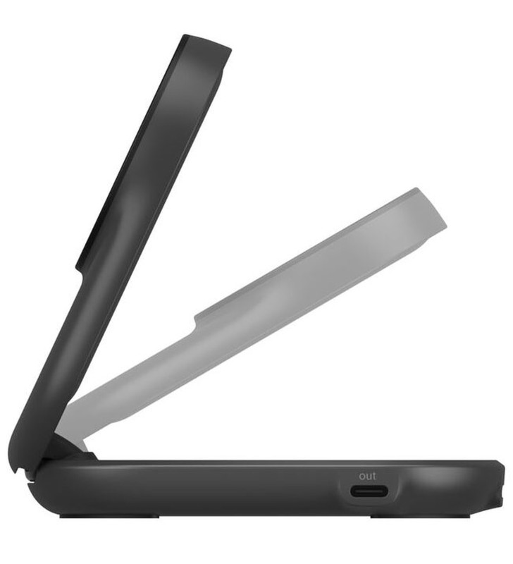 Support de charge pliable 2-en-1 Belkin Artemis QI2 25 W / Noir