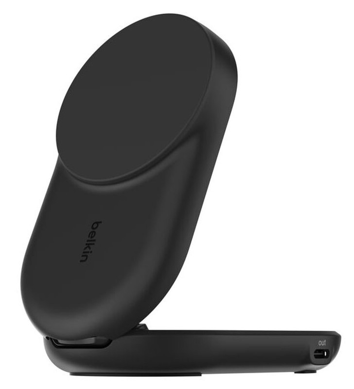 Support de charge pliable 2-en-1 Belkin Artemis QI2 25 W / Noir