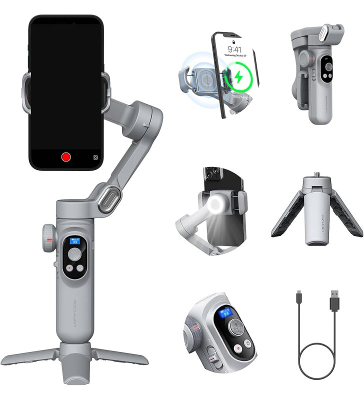 Stabilisateur pliable à 3 axes Aochuan Smart X Pro