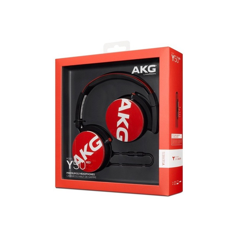 Casque Audio AKG Y50 Pliable avec Câble Détachable et Micro Pour Smartphones