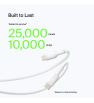 Câble BELKIN BoostCharge USB-A vers USB-C 1M / Blanc