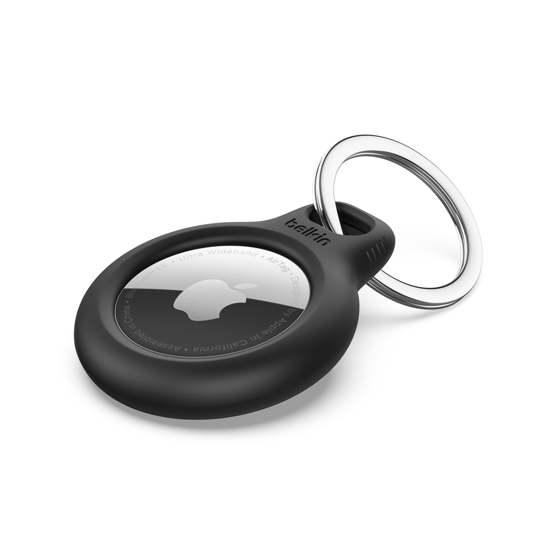 Anneau de protection avec attache en métal pour AirTag