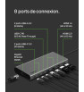 Station d'accueil BELKIN USB-C 8-en-1 double affichage