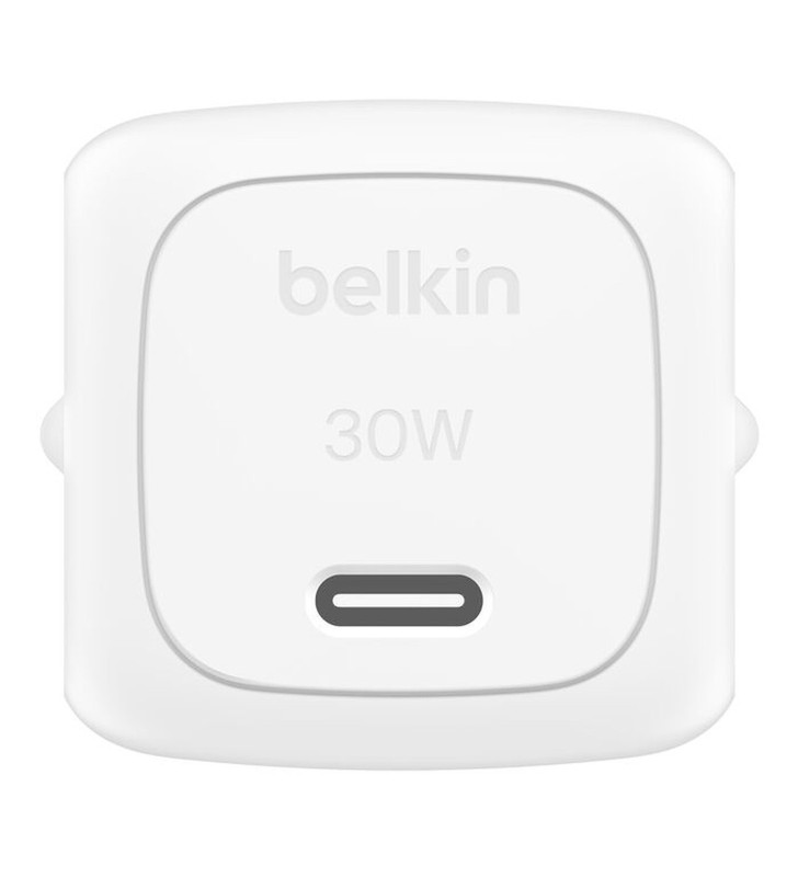 Chargeur mural Belkin 30 W USB-C CUBE avec PPS / Blanc