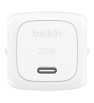 Chargeur mural Belkin 30 W USB-C CUBE avec PPS / Blanc