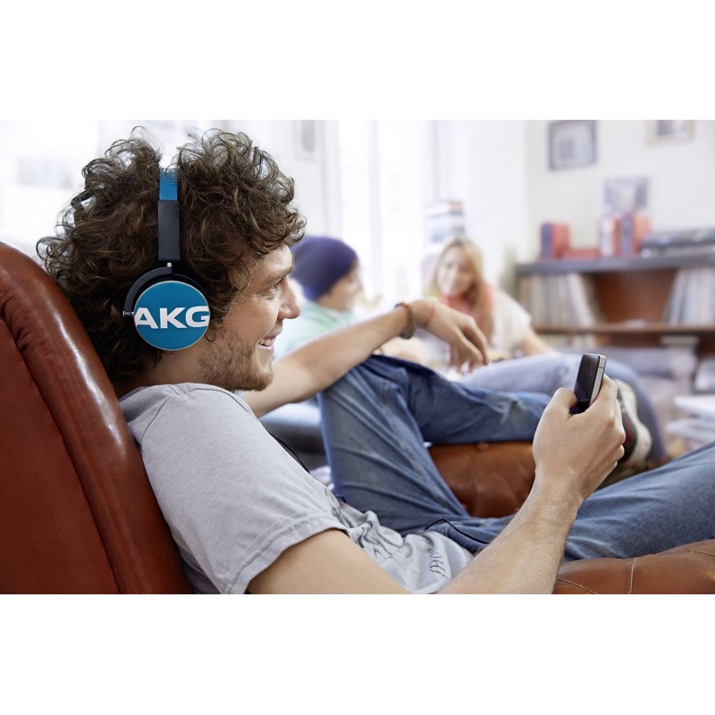 Casque Audio AKG Y50 Pliable avec Câble Détachable et Micro Pour Smartphones