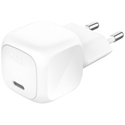 Chargeur mural Belkin BoostCharge 20W USB-C CUBE / câble USB-C de 1 m / blanc