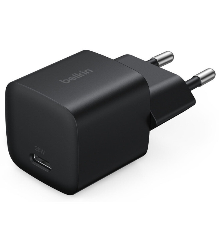 Chargeur mural Belkin 25 W USB-C PD avec alimentation PPS / Noir