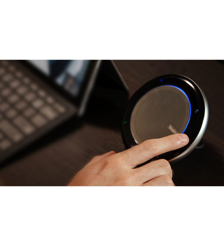 Haut Parleur Portable YEALINK CP700 / Bluetooth / Noir et Gris