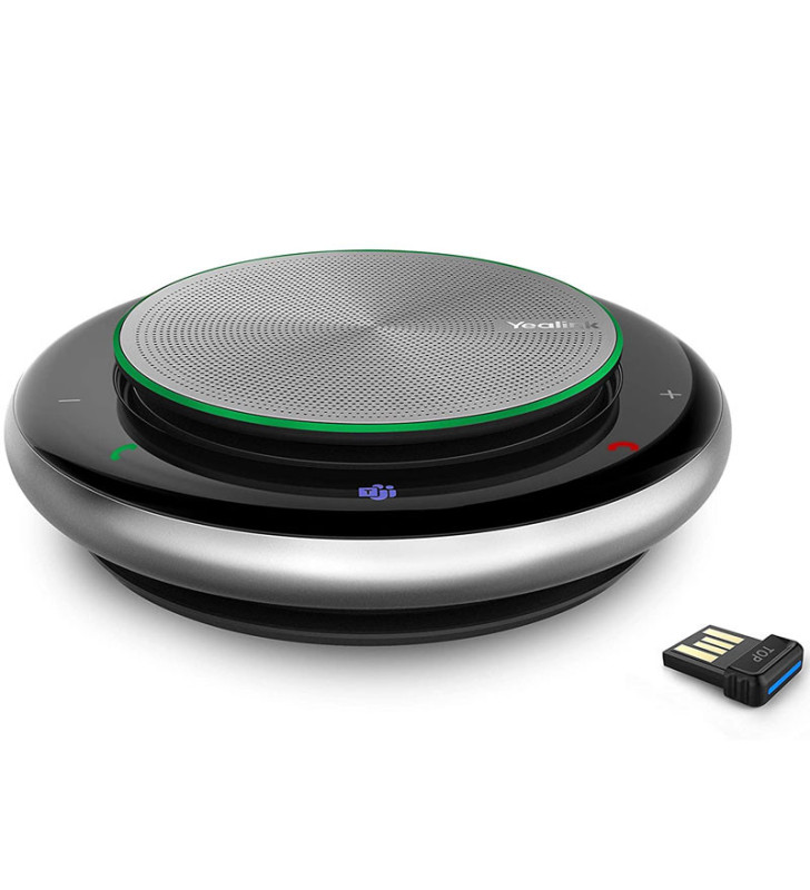 Haut Parleur Portable YEALINK CP700 / Bluetooth / Noir et Gris