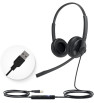 Micro casque bureaux YeaLink UH34 Dual / certifiée Microsoft Teams