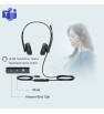 Micro casque bureaux YeaLink UH34 Dual / certifiée Microsoft Teams