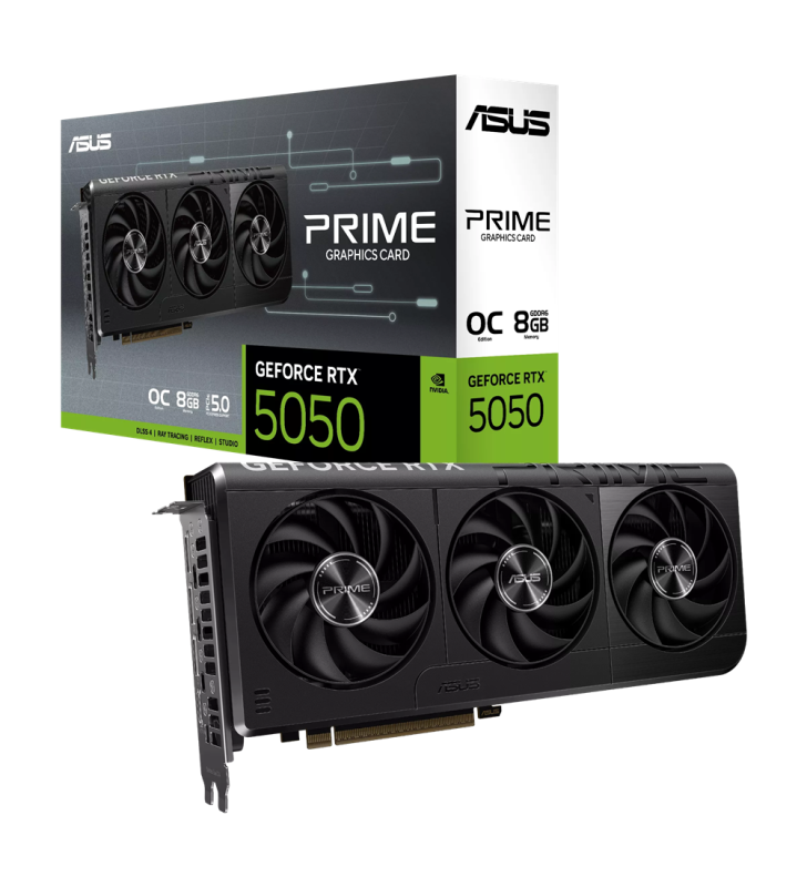 Carte graphique ASUS Prime GeForce RTX 5050 / 8 Go GDDR6